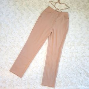 NWT PrettyLittleThing Cream Trouser